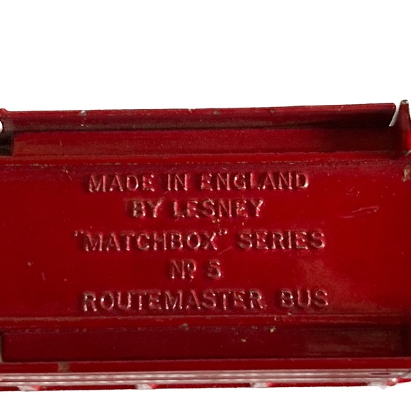 Matchbox Lesney Routemater bus No 5D  1966 1:115 Rare  🇬🇧 - Picture 11 of 12